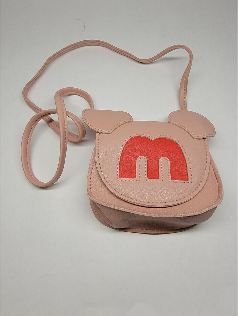 Small Miniature High Quality Leather Mouse Ear M purse